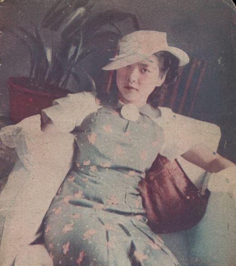 1936年代表我国参加柏林奥运会游泳比赛的杨秀琼    出版社供图