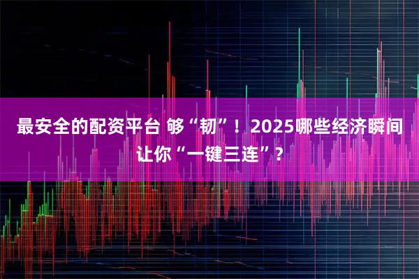 最安全的配资平台 够“韧”！2025哪些经济瞬间让你“一键三连”？